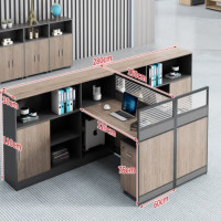 誉卓远屏风隔断办公桌 T字型双人位1200*2800mm