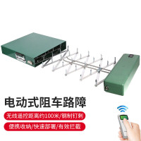 祥鹰军绿色自动阻车路障电动式便携式路障可遥控破胎阻车器