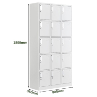 汇云星简易衣柜809WJG01030019 十五门 灰白色