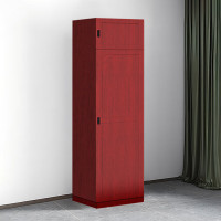 汇云星营具柜木质加厚更衣柜铁皮柜储物-单人内务柜