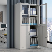 华豫勤匠 文件柜办公柜资料柜凭证柜员工档案储物柜不带抽屉