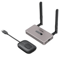 迈拓维矩(MT-viki)MT-WX02S 无线投屏器50米HDMI无线传输器 4K