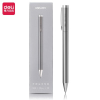 得力(deli)DL-S99金属旋转中性笔签字笔0.5mm 单只装