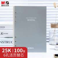 晨光办公皮本普惠活页替芯25k100页(10本)APY9JT74