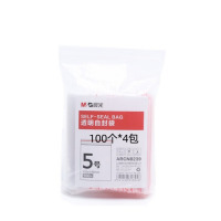 晨光自封袋5号透明(100个*4包)ARCN8239
