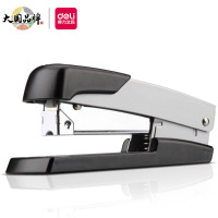 得力(deli)0416金属厚层订书机/订书器 弹出式钉道 办公用品50页