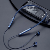 沃品(WOPOW) BT31蓝牙耳机硅胶项圈挂脖式运动跑步低音适用于苹果