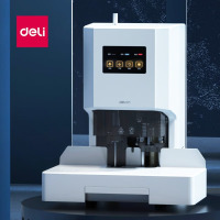 得力(deli)14602自动财务凭证装订机 500页装订厚度 会计凭证文件