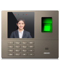 得力(deli)T999W 员工考勤机 红外人脸指纹识别人脸识别考勤机200