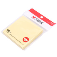 晨光YS-03便利贴10本 76*76mm黄色便条纸可粘贴优事贴便签本便签