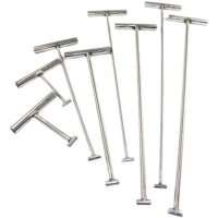 FAHRION卷帘门钩开井盖钩子 拉货勾T型工字钩铁钩 工字型长43cm-直径8mm