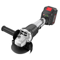 泰拉德21V无刷充电动角磨机锂电池大功率打磨机切割机手砂轮磨光机 标准角磨机4.5Ah(2电1充)高配