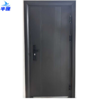 半厘甲级密码锁铝合金防盗门 锌合金子母指纹锁入户门 9公分/2050*860/960有内开