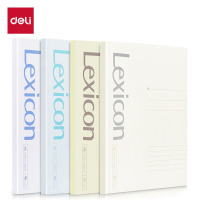 得力(deli)7986办公胶装本(混)-98张-A5(本)[4本]