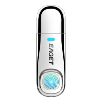 忆捷(EAGET)FU60 USB3.0 指纹加密U盘 防泄密 隐私安全保护 商务