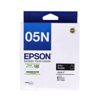 爱普生(EPSON) T05N1 黑色墨盒 打印量约2200页 适用WF-7848