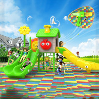 SU幼儿园大型儿童滑梯室外滑滑梯组合玩具广场小区户外游乐设备设施360*220*220cm定制款M23