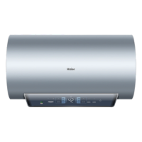 海尔EC8002-JZ7U1电热水器80升 水质可视 增容大水量 手机智控 一级能效 3.3KW变频速热(基础安装)