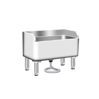 绽望201不锈钢拖把池落地款 商用墩布池长方形拖布池 工厂学校单位食堂商场洗物池 120*41*55cm