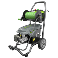 FAHRION商用3000W大功率高压洗车机水枪泵 巨浪PRO[3KW大流量-15米卷管] 物业农工业畜牧清洗机