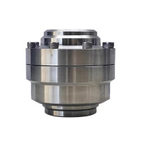 FAHRION 鹤管旋转接头 鹤管 地爬管万向节 化工管道无遮挡 360°内外不锈钢旋转接头 DN80 1个