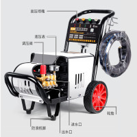 首力战神 工业自动超高压清洗机大功率养殖场220V4.7Kw-15米