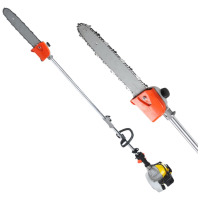 秦岩高枝锯汽油高空油锯 二冲程多功能全套 修枝锯家用锯高枝剪