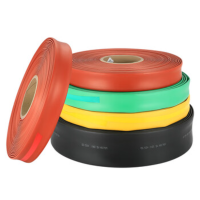 丰旭35KV母排热缩管 聚乙烯排高压热收缩套管MPG电线保护管 圆内径85mm-压扁宽约133MM/1米