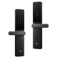 优合创佳 智能门锁指纹锁密码锁联网锁小嘀E50 典雅黑