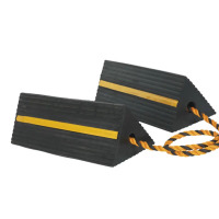 永安橡胶飞机轮挡止轮器 耐磨橡胶限位器减速止滑器斜坡固定210*110*100