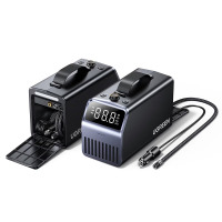 绿联车载充气泵 大功率电动打气泵汽车轮胎充气宝有线款适用于小米YU7 15627