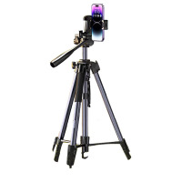 绿联自拍杆三脚架/手机支架落地/直播三角架稳定器(带遥控器)专业级 LP661 15188