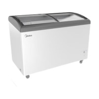 美的SD/SC-336HKMA冰柜336升 雪糕柜商用卧式展示柜冷柜 冷藏保鲜柜冰柜