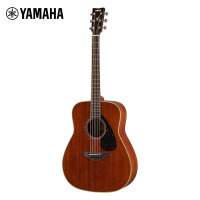 雅马哈FG850全桃花心单板吉他 41英寸 初学者民谣吉他 面单木吉他