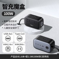 绿联100W适用iPhone15pro苹果16华为快充多口PD充电器头40895-100W[七口]配1.5米CC线]