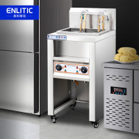 乐创煮面炉商用电煮面锅汤粉炉多功能煮饺子机云吞冒菜煮面机 立式四头煮面炉 CR-DZL-4