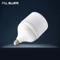 佛山照明(FSL)led灯泡 节能球泡螺口物业商用光源超亮E27球泡 白光5W LED柱形泡6500K