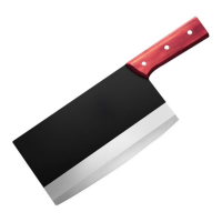 顾致切片刀薄刀菜刀家用切丝切肉铁刀具薄锋利女士锻打刀厨房用品