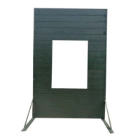 京训投弹窗口靶 高3.5米宽2.3米 移动式窗口靶模拟训练打靶投弹训练学校军训器材心理训练