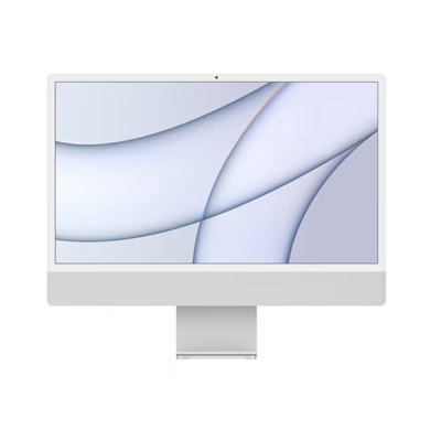 Apple iMac 24英寸 银色 4.5K屏 八核M1芯片16G 512G SSD Z12R