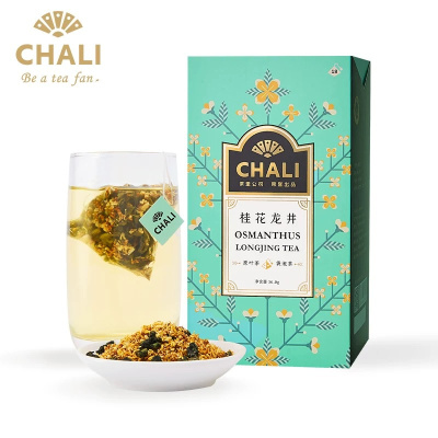 茶里(CHALI) 花茶桂花龙井盒装36g