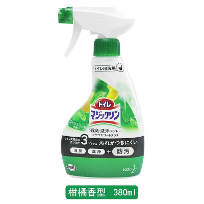 花王(KAO) 洁厕剂喷雾(柑橘香型)380ml *3瓶组合