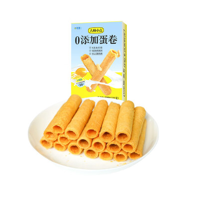 黄天鹅 大师小点蛋卷原味200g