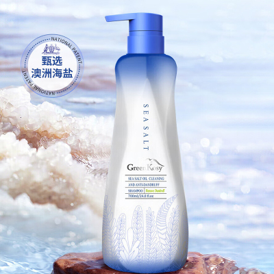 绿色溪谷海盐净油去屑洗发乳 700ml