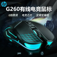 惠普(HP)G260旗舰黑色-有声鼠标 (H)