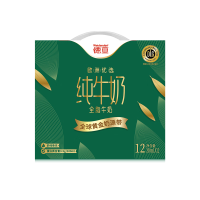 德亚欧洲优选(黄金奶源带)全脂牛奶 200ml*12礼盒