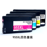 [精选]雅富仕适用惠普955xl墨盒四色套装 惠普8210 8740 8730 8710 7740 7730 7720