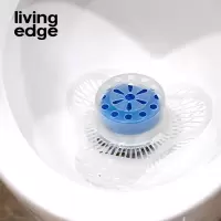 栎捷时(LIVING EDGE)LEJCL-01鼠山男小便池香块过滤网除臭厕所香片清香型防溅垫2个/包( 单位:包)蓝色