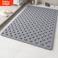 栎捷时(LIVING EDGE)LEFHDD-01 大江浴室淋浴卫生间防滑防摔地垫 75*43cm( 单位:个)灰色