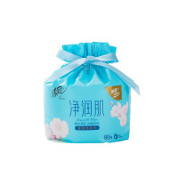 清风净润肌卷装棉柔巾洗脸巾 80段 BCB80J
